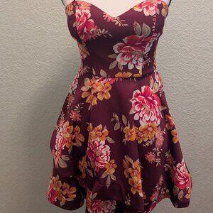 Floral Dress for Juniors Size 7/8 Sleeveless/Strapless Absolutely Adorable!
